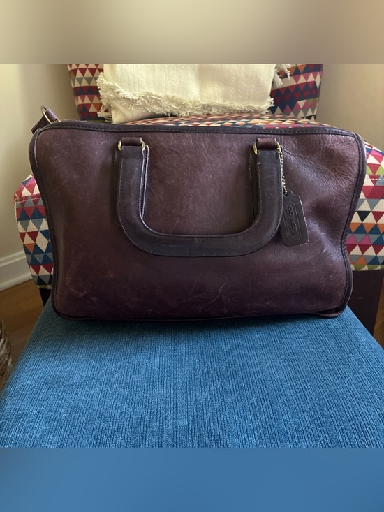 Coach Handbags - Coach Vintage mahogany satchel No. 182–3532